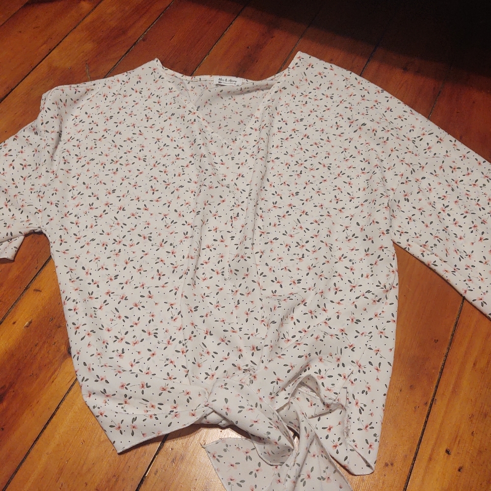 Floral blouse
